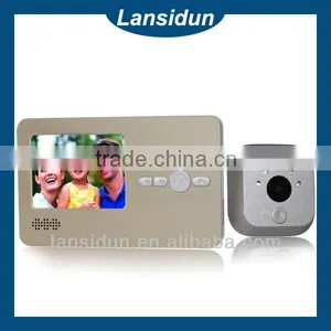 Wide Angle Door Viewer Peephole Glass Len thumbnail-1