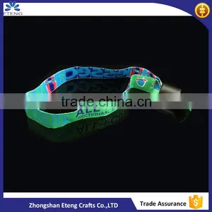 Best Selling Items Cheap Eco-friendly Polyester Woven Wristband, Customised Wristband Quality Choice thumbnail-1