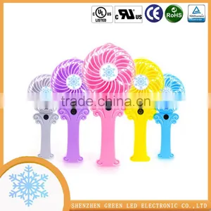 Funny Style Easy Carry Pocket Mini Powerful 3 Hight Speed Fan for Family Travelling thumbnail-1
