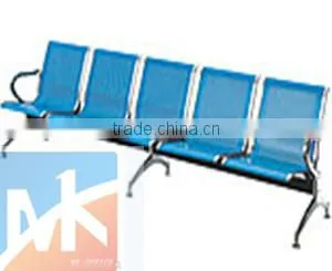 5-seater Cheap Modern High Quality Steel Waiting Room Chairs to Sale thumbnail-1