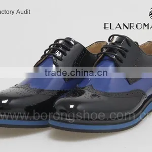 Fashion Brogue Men Casual Leather Shoes Men Shoe for Casual thumbnail-2