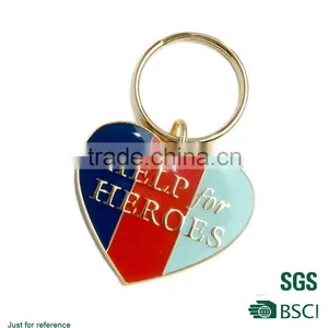 Heart Shape With Enamal Keychain Machine to Make Key Chains Supply in China thumbnail-1