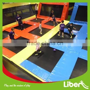 Custom Safest Kids Indoor Cheap Trampolines for Sale Cubic Foam Pit Trampoline thumbnail-5