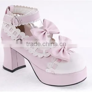 Camping Woman Shoe 2016 Costume Jewelry Bow Lady Shoes thumbnail-3