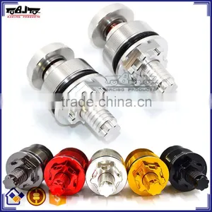 BJ-AFB-YA001 New Arrival Custom CNC Aluminum Preload Fork Cap Adjusters For Yamaha YZF R3 2015 thumbnail-1