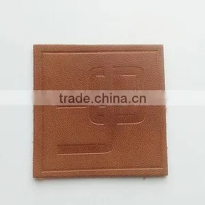 Custom Good Quality Fashion pu Label for Jeans in China thumbnail-1