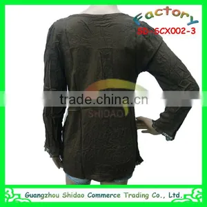 Woman Blouse New Fashion Ladies Lace Blouse Designs Lace Blouse thumbnail-3