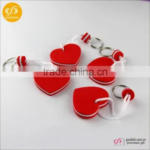 2015 China Promotional Gift Love Heart Shape Eva Keychain thumbnail-2
