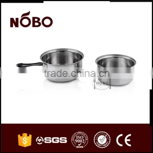 Single Handle Steel Lid Stainless Steel Milk Boiling Pot thumbnail-5
