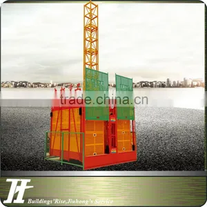 High Quality SS100/100 Rack and Pinion Material Hoist,Building Lift for Lifting Materials thumbnail-4