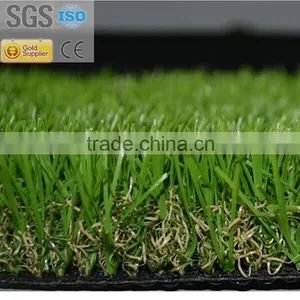 Spine Shape Four Color Outdoor Landscaping Synthetic Grass thumbnail-2