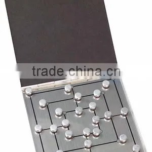 Aluminum Chess Game With Magnetic for Travel thumbnail-1