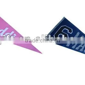 Promotion Cheap Decorative Felt Pennant Flag thumbnail-1