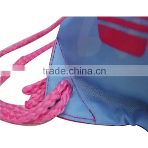 Nylon Polyester Foldable Shopping Drawstring Nylon Bag thumbnail-3