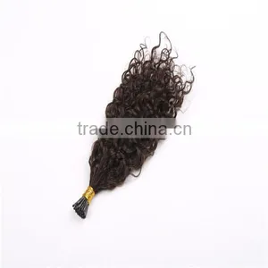 Hot Products High Quality Keratin i Tip/u Tip Ombre Hair Extension For Cheap thumbnail-2