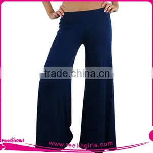 Fast Delivery Various Types Of Sexy Palazzo Trousers For Ladies thumbnail-3