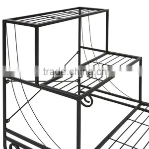 Iron Wedding Flower Pot Stand Centerpieces 3 Tier Designs Rack thumbnail-6