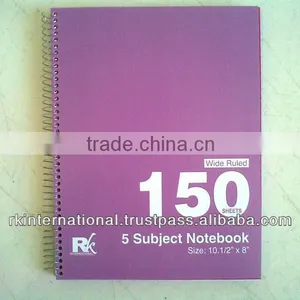 150 Sheets Subject Notebook thumbnail-1