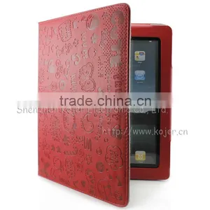 HOT Leather Case for IPad 2 thumbnail-1