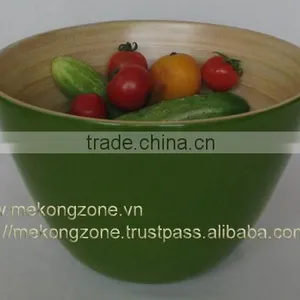 Lacquered Bamboo Bowl thumbnail-2