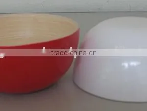 Lacquered Bamboo Bowl thumbnail-1