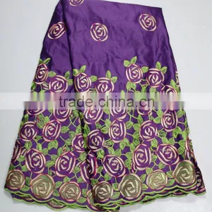 Fashion Wedding Dress Raw Silk Fabrics Natural Silk Fabric Pure Silk Fabric thumbnail-2