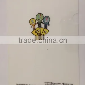 Promotional PP File Folder Printing Plastic File Folder A4 L Shape File Folder thumbnail-4
