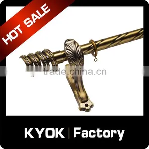 KYOK New Design Wrought Iron Products,aluminium Window Curtain Accessories,ceiling Mounted Curtain Rod thumbnail-1