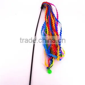Color Ribbon Nature Cat Swing Toys With Sticker Toy Wholesale Cat Toys thumbnail-1