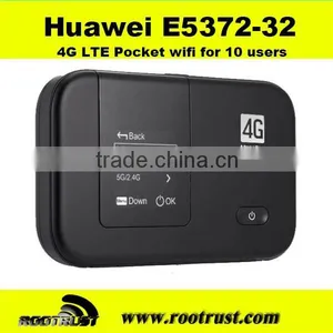 Wireless Hotspot Modem 150Mbps LTE Cat 4 4G Pocket WiFi Modem HUAWEI E5372s-32 thumbnail-1
