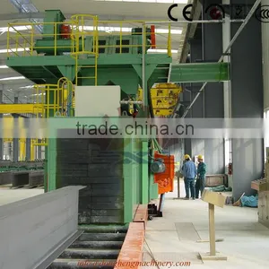 Prime Grade Steel Beam h Beam Size Shot Blasting Machine thumbnail-6