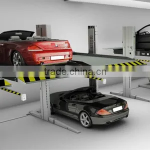 Underground Double Level Garage Lift thumbnail-1