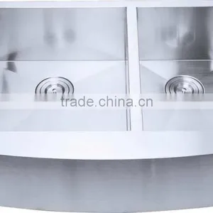 Stainless Steel Handmade Apron Sink thumbnail-2