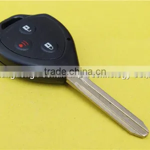 High Quality Toyota 2+1 Buttons Car Remote Key Cover Shell Blank thumbnail-4