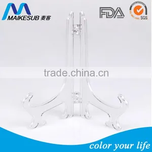 Black Color Acrylic Plate Display Stand for 8" Plate thumbnail-2