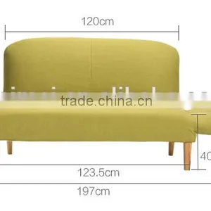 Fabric Fold Down Sofa (sofa Bed) HLM-4011 thumbnail-2