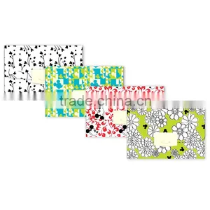 MINI Four Patterns Pocket Expanding File Office Supplies Stationery Products File Folder pp Organ File thumbnail-1