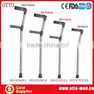 Aluminum Walking Elbow Crutches thumbnail-1