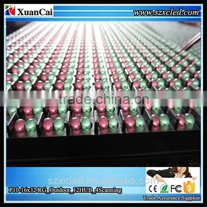 CE RoHS P10-16x32 (160x320MM) Outdoor RG Bi-color Led Display Boards Price Manufacturer thumbnail-1
