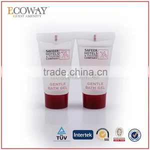 Clear Plastic Shampoo Tube for Hotel New Design Shower Gel Tube Packing thumbnail-1