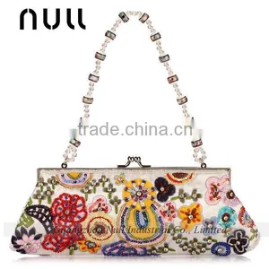 Customized National Embroidery Clucth Bags / Purses thumbnail-1