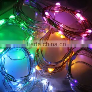 Submersible LED Muti-color Strand Light / Battery Operated LED Vine Light thumbnail-1