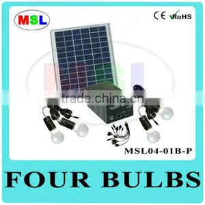 Solar Home Light With 4bulbs & Phone Charger thumbnail-1