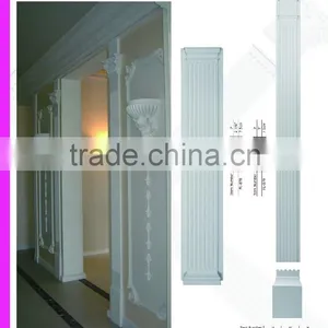2016 High Quality Good Price Beautiful Polystyrene Crown Molds for Concrete Columns thumbnail-2
