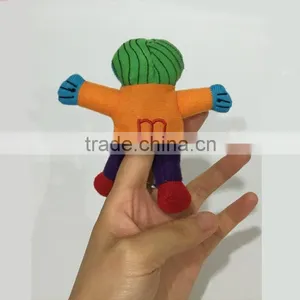ICTI Aduit 2015 Hot Sales New Design Custom Plush Finger Puppet thumbnail-2