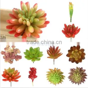 HOT Colored Fake Succulet Plants Succulent Plants for Wholesale thumbnail-1