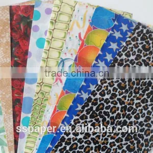 China Hot Sale Cheap Wrapping Brands Names Customized Printed China Paper Tissue thumbnail-1
