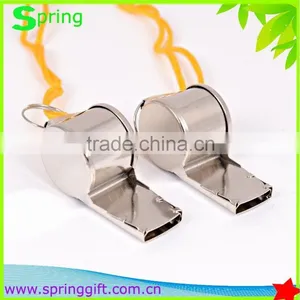 Custom Metal Iron Whistle With Lanyard Key Chain thumbnail-6