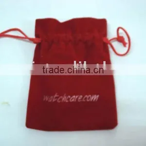 2015 New Design Velvet Jewerly Pouch With Logo thumbnail-2