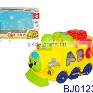 New Baby Toy B/o Funny Battery Operated Universal Yellow Phone Train Toy thumbnail-1